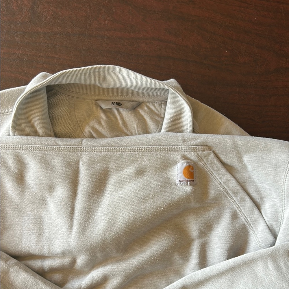 Carhartt Men's Light Gray Sweatshirt